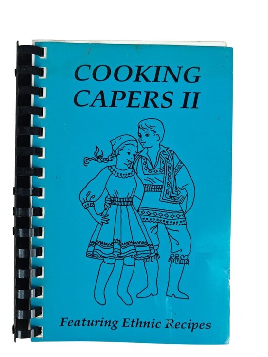 Saint Andrew Byzantine Church Other - Cooking Capers II Ethnic Recipes 1994 Cookbook St. Andrew Byzantine Church